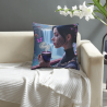 18x18 inches Double - sided Plush Printed Pillowcase - Ancient - style Beauty