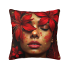 18x18 Inch Double - Sided Plush Full - Print Pillowcase
