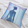 Funda de Almohada de Peluche Chica Soñadora - Okomall