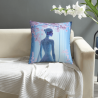 Funda de Almohada de Peluche Chica Soñadora - Okomall