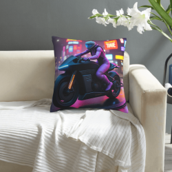 Cyberpunk-Kissenbezug - 18x18 Zoll | Okomall