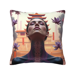 Подушка Zen Beauty - 18x18 дюймов | Okomall