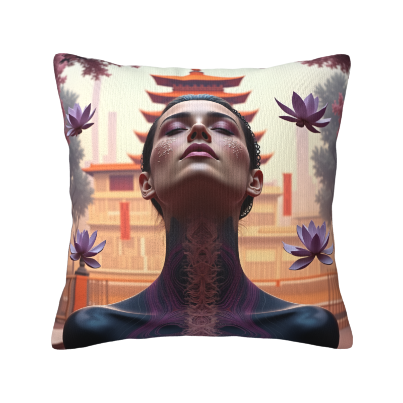 Cojín Zen Beauty - 18x18 pulgadas | Okomall