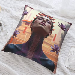 Zen Beauty Cuscino - 18x18 Pollici | Okomall