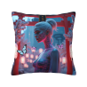Copricuscino in peluche doppia faccia 18x18 pollici stile sci-fi