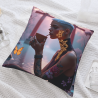 18x18 inches Double - sided Plush Pillow Cover with Unique Pattern