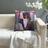 18x18 inches Double - sided Plush Pillow Cover with Unique Pattern