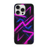 iPhone 15/Pro/Max 撞色流线手机壳 - okomall