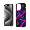 Custodia a contrasto a linee fluide per iPhone 15/Pro/Max - okomall