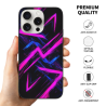 Custodia a contrasto a linee fluide per iPhone 15/Pro/Max - okomall