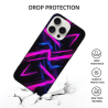 Custodia a contrasto a linee fluide per iPhone 15/Pro/Max - okomall