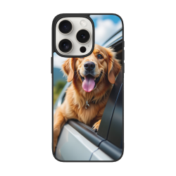 Coque pour iPhone 15/Pro/Max - Motif de Labrador Retriever Doré | okomall