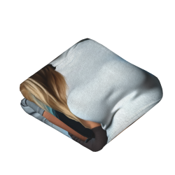 280g einseitig bedruckte vertikale Flanell-Decke