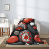 Abstrakte Tintenlandschaft Flanell-Decke - Okomall