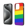 غطاء iPhone 15/15 Pro/15 Pro Max بتدرج ألوان قوس قزح - OKOMALL