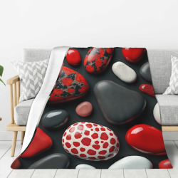 Coperta in flanella con texture pietra creativa - Okomall