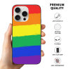 غطاء iPhone 15/15 Pro/15 Pro Max بتدرج ألوان قوس قزح - OKOMALL