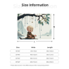 280g Single - sided Printed Little Monk Flannel Blanket