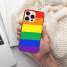 غطاء iPhone 15/15 Pro/15 Pro Max بتدرج ألوان قوس قزح - OKOMALL