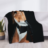 Manta de franela de 280g con estampado de una cara y diseño sexy