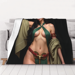 Couette Flanelle Forêt Enchantée - Okomall
