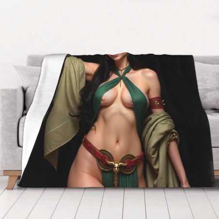 Fleece-Decke „Verzauberter Wald“ - Okomall