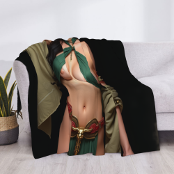 Couette Flanelle Forêt Enchantée - Okomall