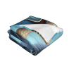 Couverture en flanelle de la déesse chat égyptienne Bastet - Okomall
