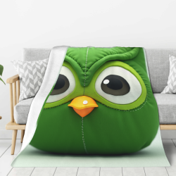 Couette Flanelle Chat Dessin Animé Adorable - Okomall