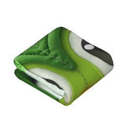 Coperta in Flanella con Gatto Cartone Animato Adorabile - Okomall