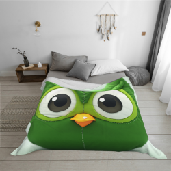 Couverture en flanelle mignonne chat - Okomall