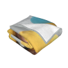 Manta de franela horizontal de 280g con estampado de emoji llorando