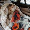 Coperta in flanella con ritratto bellissimo - OKOMALL