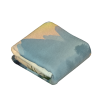 Couverture en flanelle verticale 280g imprimée recto (motif paysage de pêche)