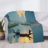Couette Flanelle Paysage - Un Compagnon Douillet et Chaleureux pour la Maison