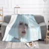 Couverture en flanelle 280g à impression unilatérale, confortable pour plusieurs scénarios