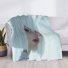 280g Einseitig Bedruckte Flanell-Decke, Bequem für Mehrere Szenarien