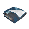 Couverture en flanelle horizontale 280g (Impression Yeux Rêveurs)