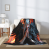 Coperta in flanella verticale 280g: Motivo ragazza anime dark