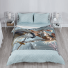 Coperta in flanella verticale 280g con stampa Bellezza con Spada