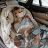 Coperta in flanella verticale 280g con stampa Bellezza con Spada