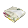 280g horizontale Flanell-Decke mit exquisitem Blumen-Teetassen-Muster
