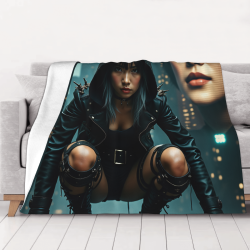 Couverture en flanelle horizontale 280g : Un choix charme science-fiction