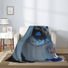 280g Vertical Full - width Single - side Printed Flannel Blanket