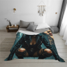 Couverture en flanelle horizontale 280g : Un choix charme science-fiction