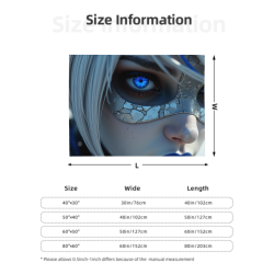 Manta de franela horizontal de 280g con estampado en una cara, ¡el diseño anime es súper atractivo!