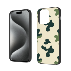 iPhone 15/Pro/Max 树叶纹理手机壳 - okomall