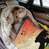 Coperta in flanella orizzontale 280g con stampa squisita lato singolo
