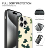 Coque à texture feuille pour iPhone 15/Pro/Max - okomall