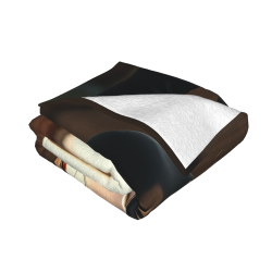 Manta de franela estampada horizontal de 280g con belleza clásica